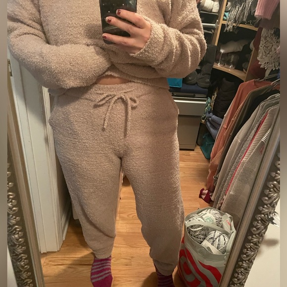 Abercrombie & Fitch Soft AF collection Teddy/Sherpa Set - Picture 3 of 10